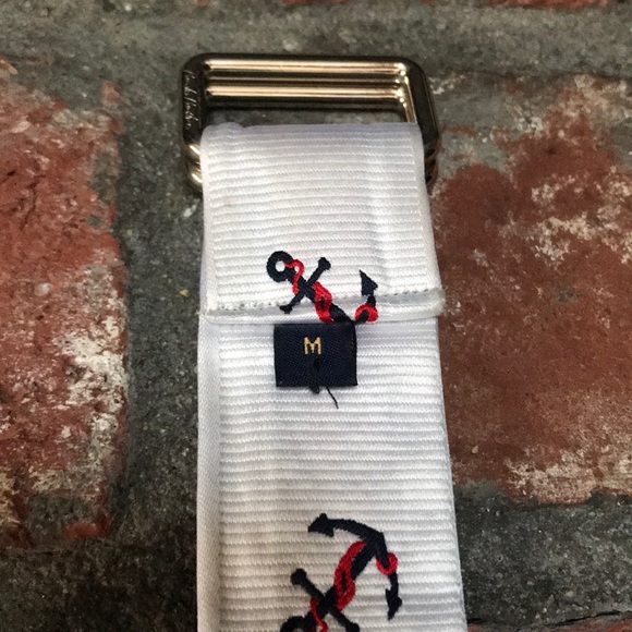 Men’s Brooks Brothers Belt Sz M Nautical - Picture 5 of 5